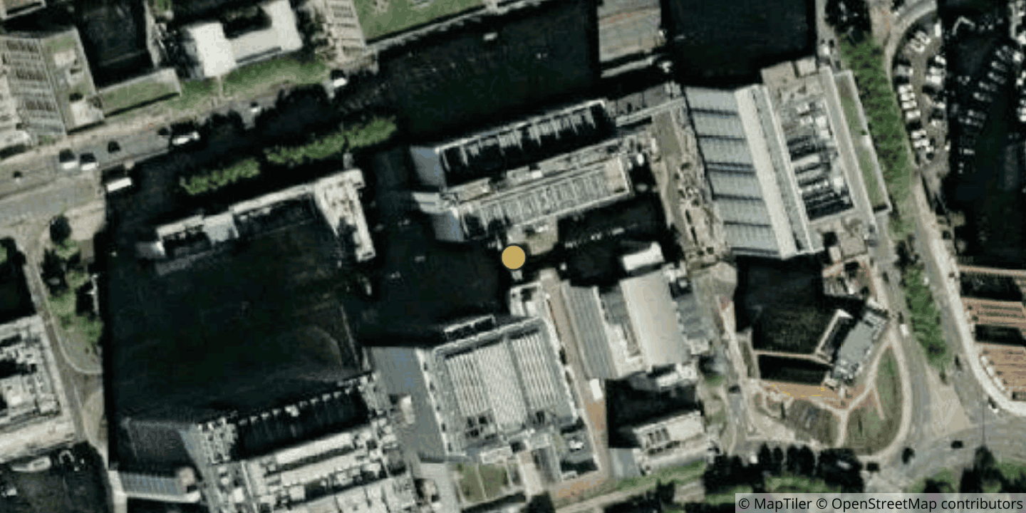 Aerial view of Telehouse East