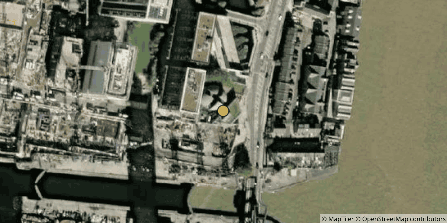Aerial view of Cable & Wireless Data Centre