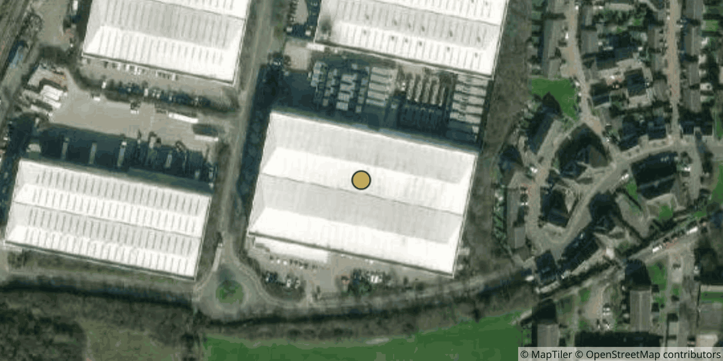 Aerial view of CyrusOne London 2