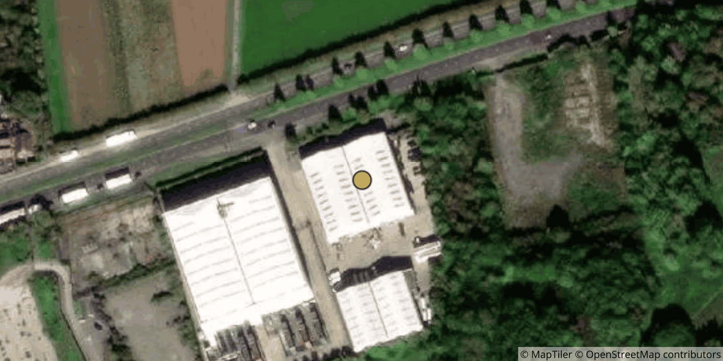Aerial view of DataBank London (LHR1)