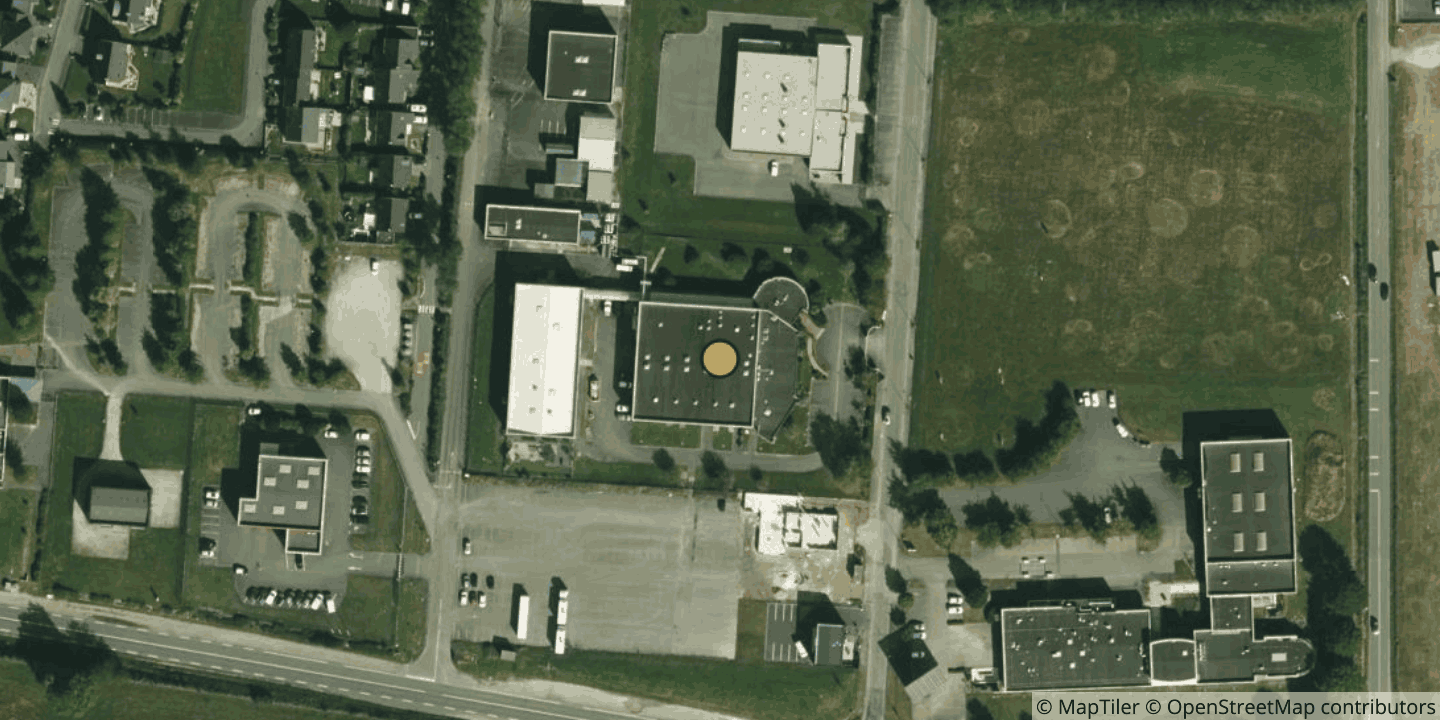 Aerial view of Blue Rennes