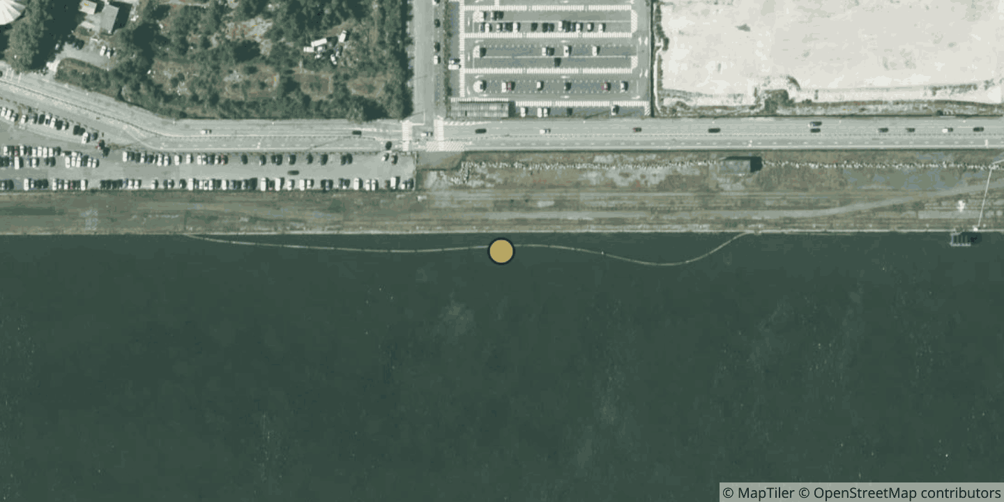 Aerial view of DENV-R Floating Data Center