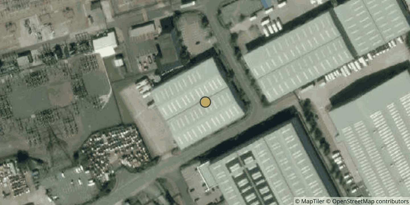 Aerial view of Elland DC
