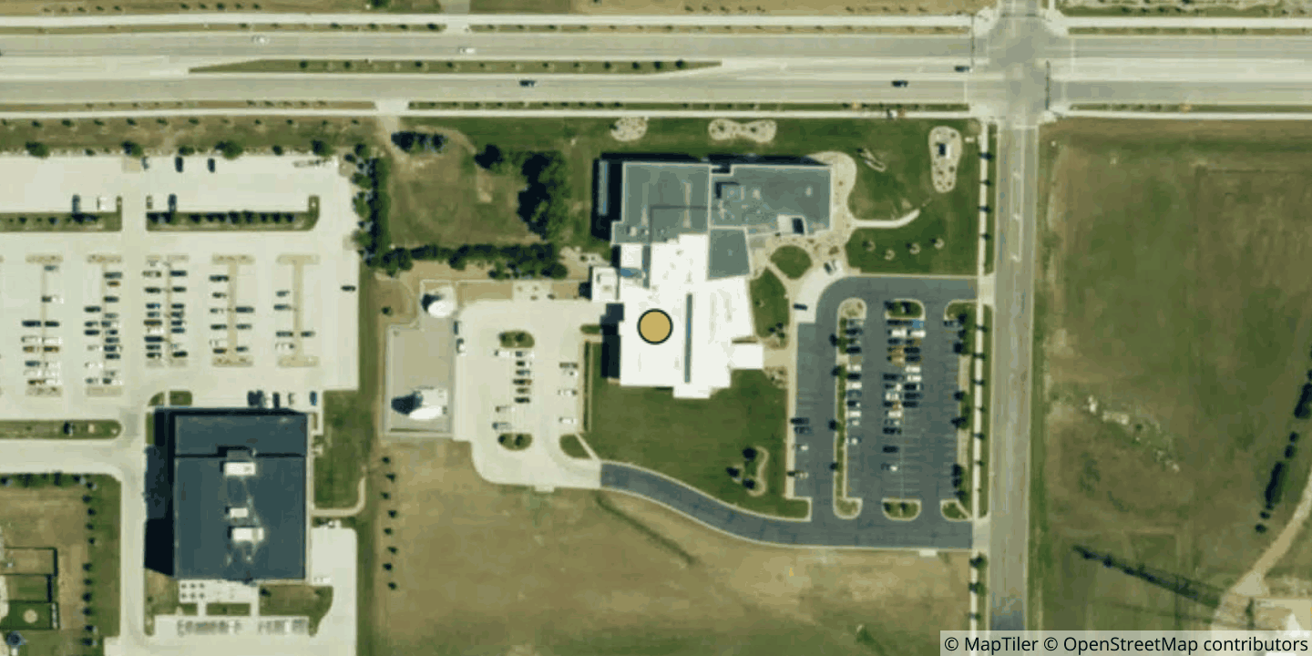 Aerial view of DCN Dakota Carrier Networks Bismarck