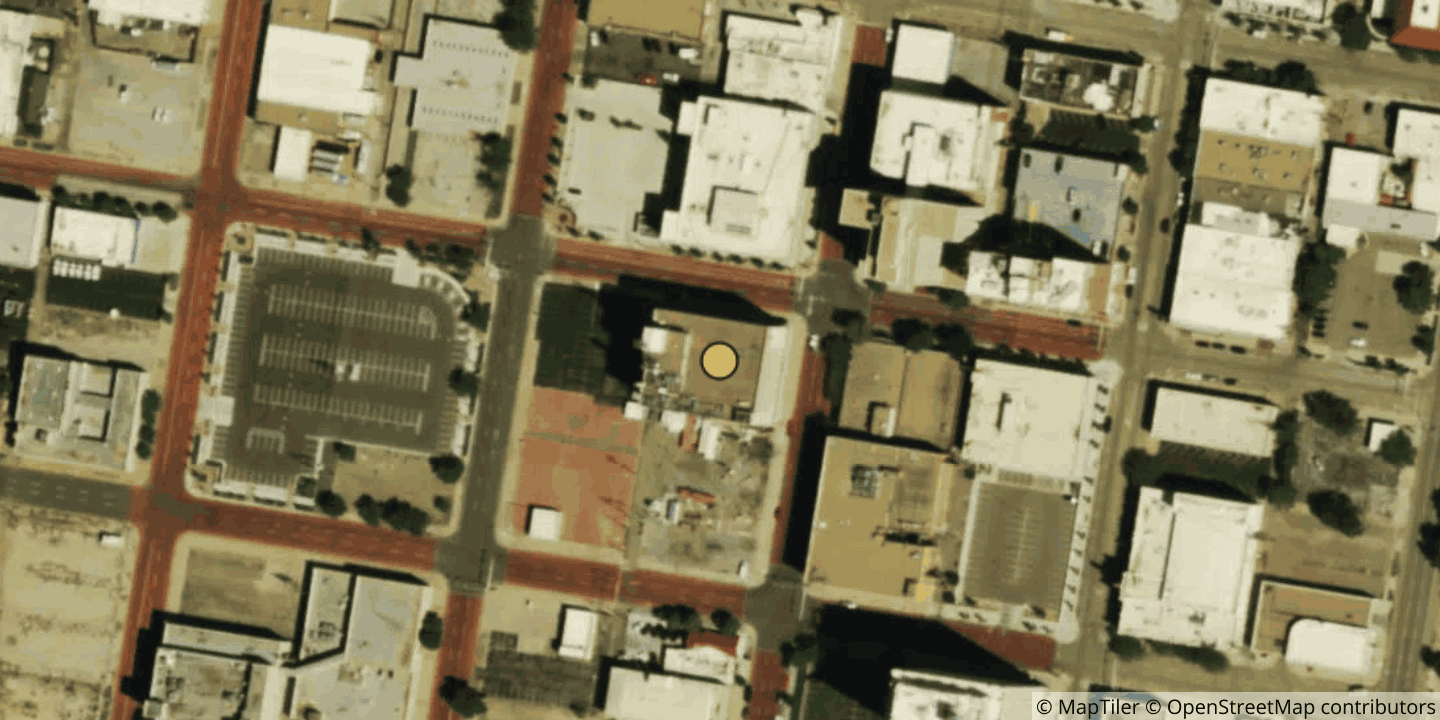 Aerial view of Amarillo Petroleum Building