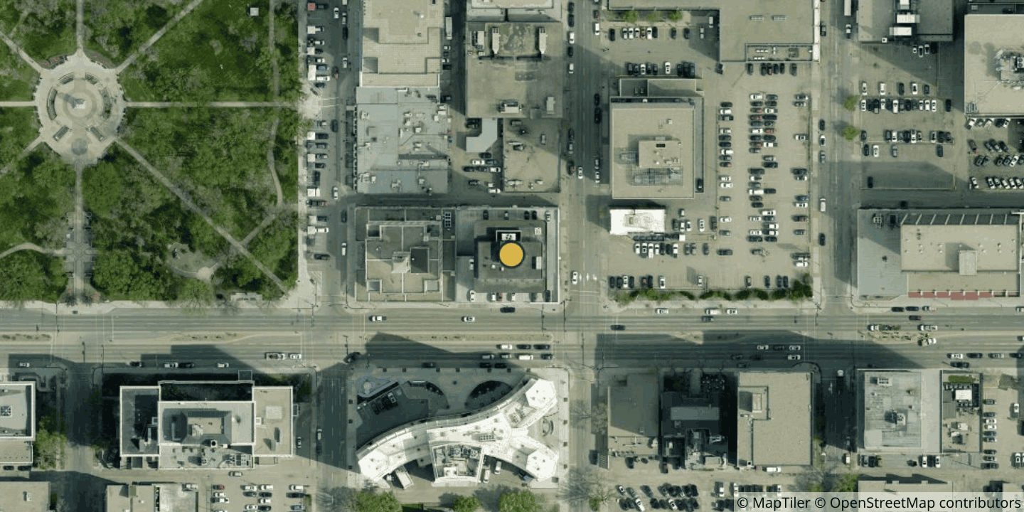 Aerial view of 2002 Victoria Avenue