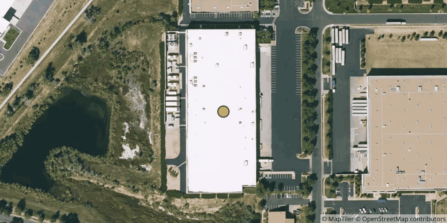 Aerial view of 365 Data Centers Aurora (CO1)