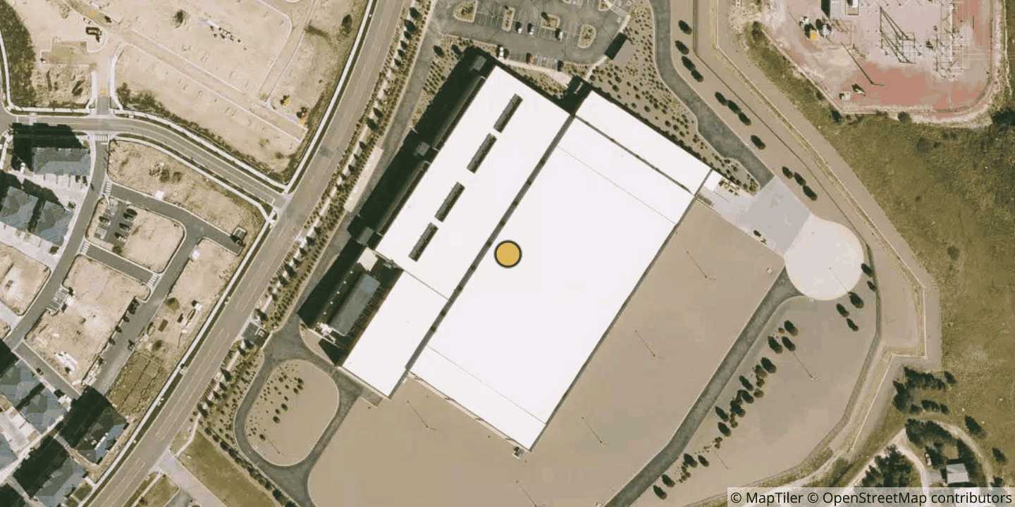 Aerial view of Walmart Colorado Data Center