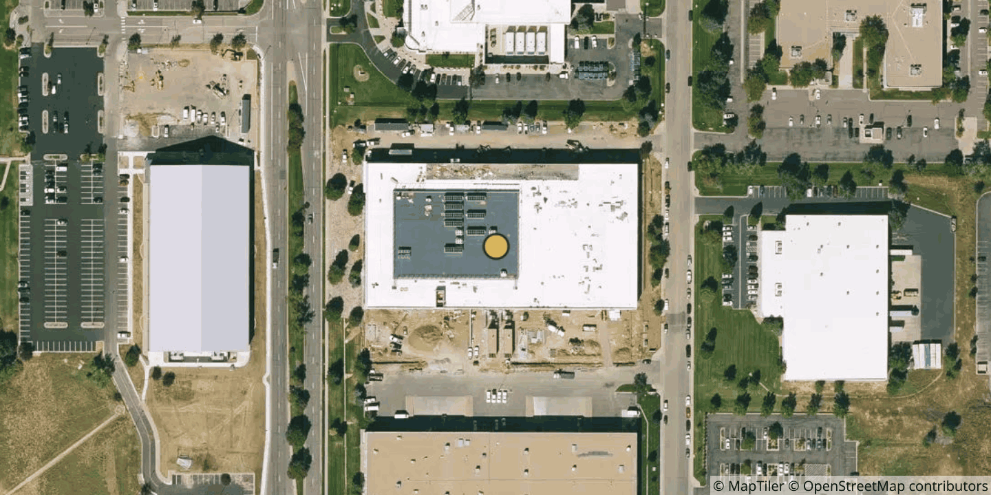 Aerial view of Databank Denver (DEN5)