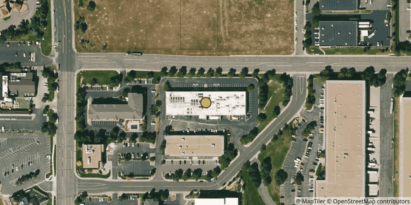 Aerial view of Equinix DE1 - Denver