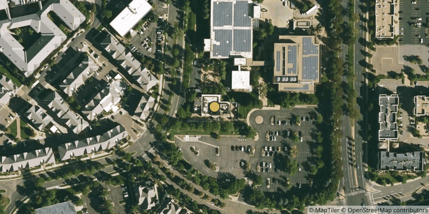 Aerial view of H5 Data Centers Denver
