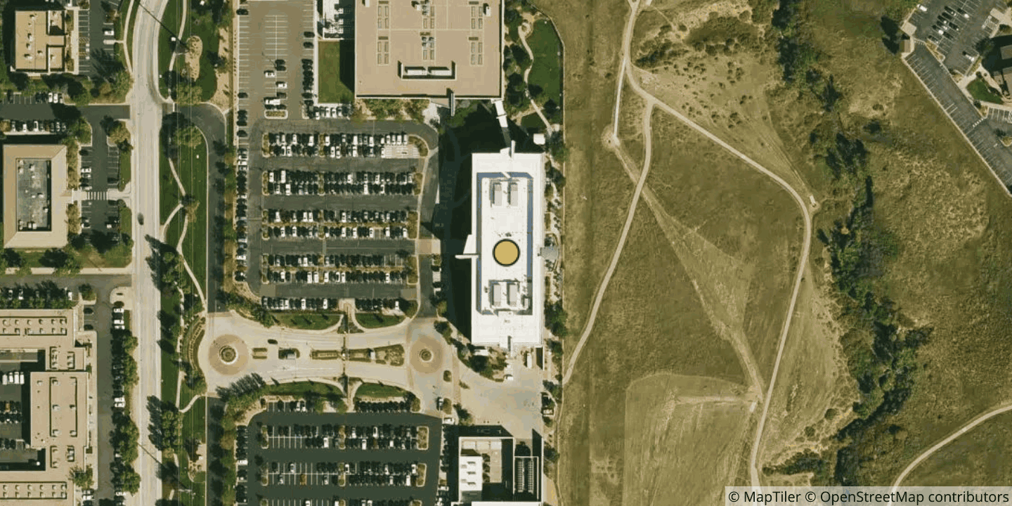 Aerial view of Visa Denver
