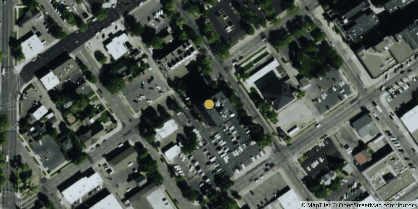 Aerial view of iConnect Billings Fiber Hotel