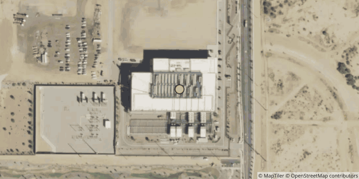 Aerial view of EdgeCore Phoenix Campus