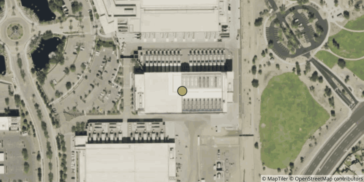Aerial view of CyrusOne PHX5 - Chandler