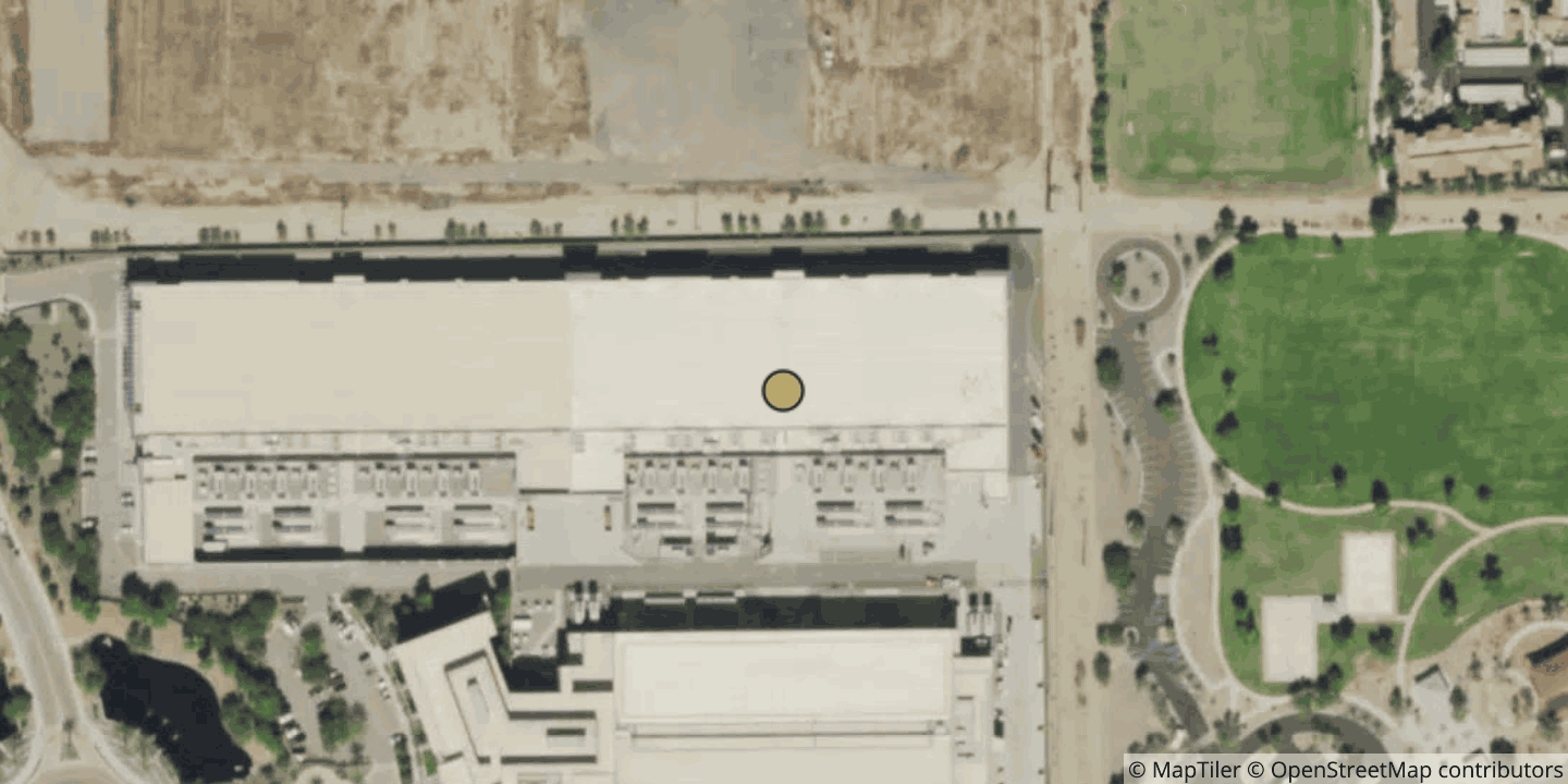 Aerial view of CyrusOne PHX3 - Chandler