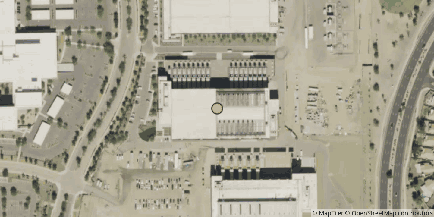 Aerial view of CyrusOne PHX6 - Chandler