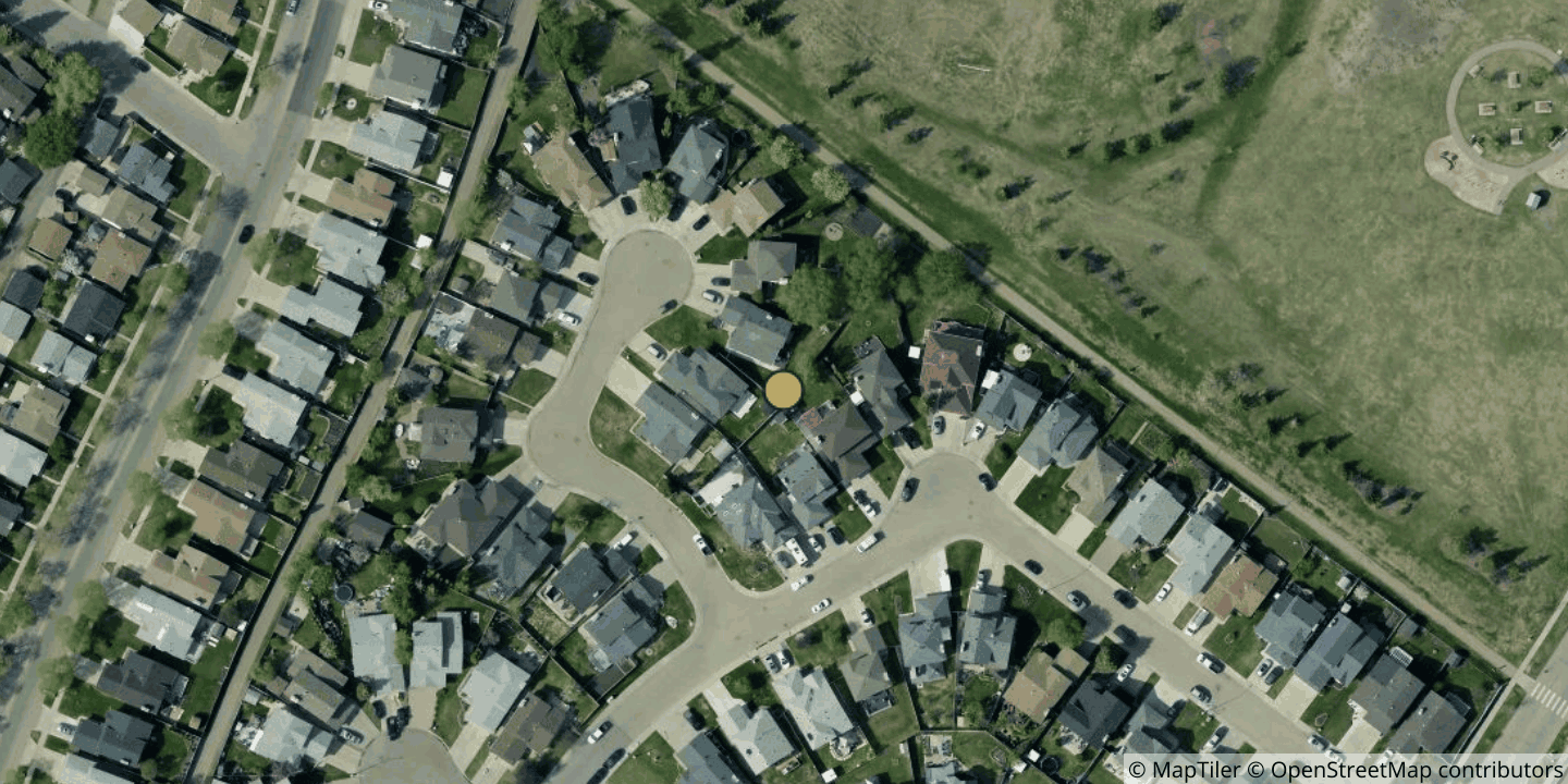 Aerial view of Five Nine Edmonton