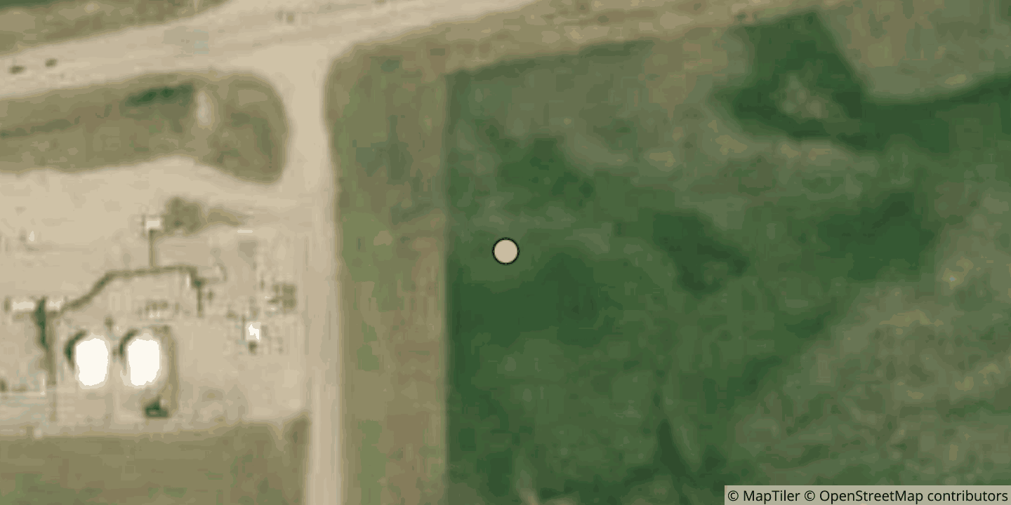 Aerial view of Crusoe Alsike Energy Park
