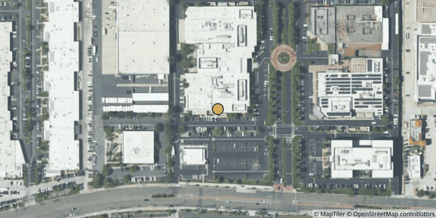 Aerial view of Anaheim