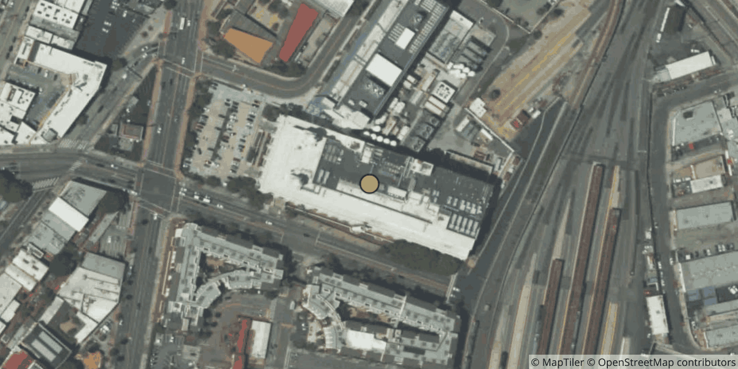 Aerial view of CoreSite - Los Angeles (LA2)