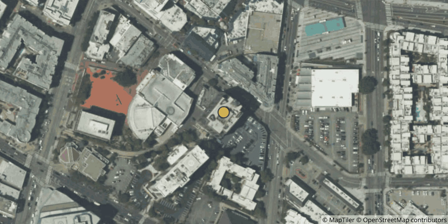 Aerial view of Aptum Los Angeles
