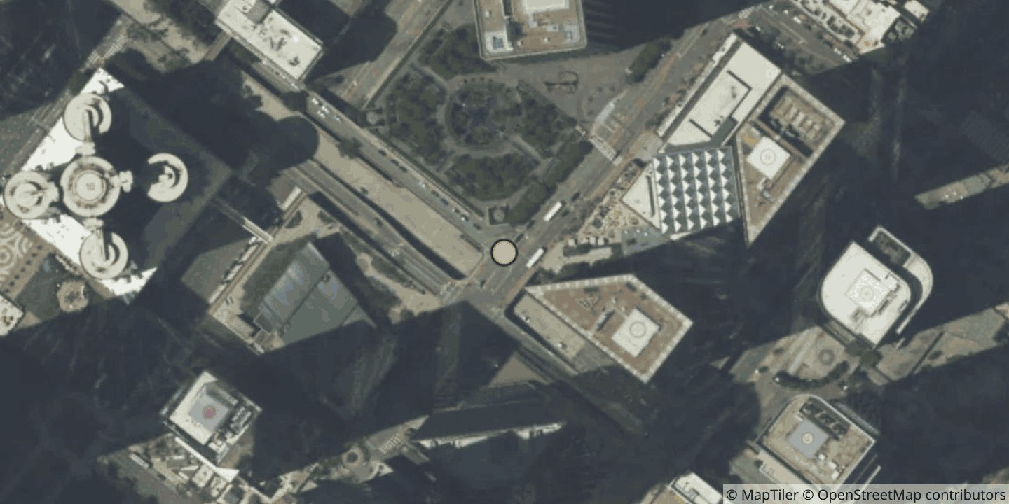 Aerial view of Edge Centres EC101 Los Angeles