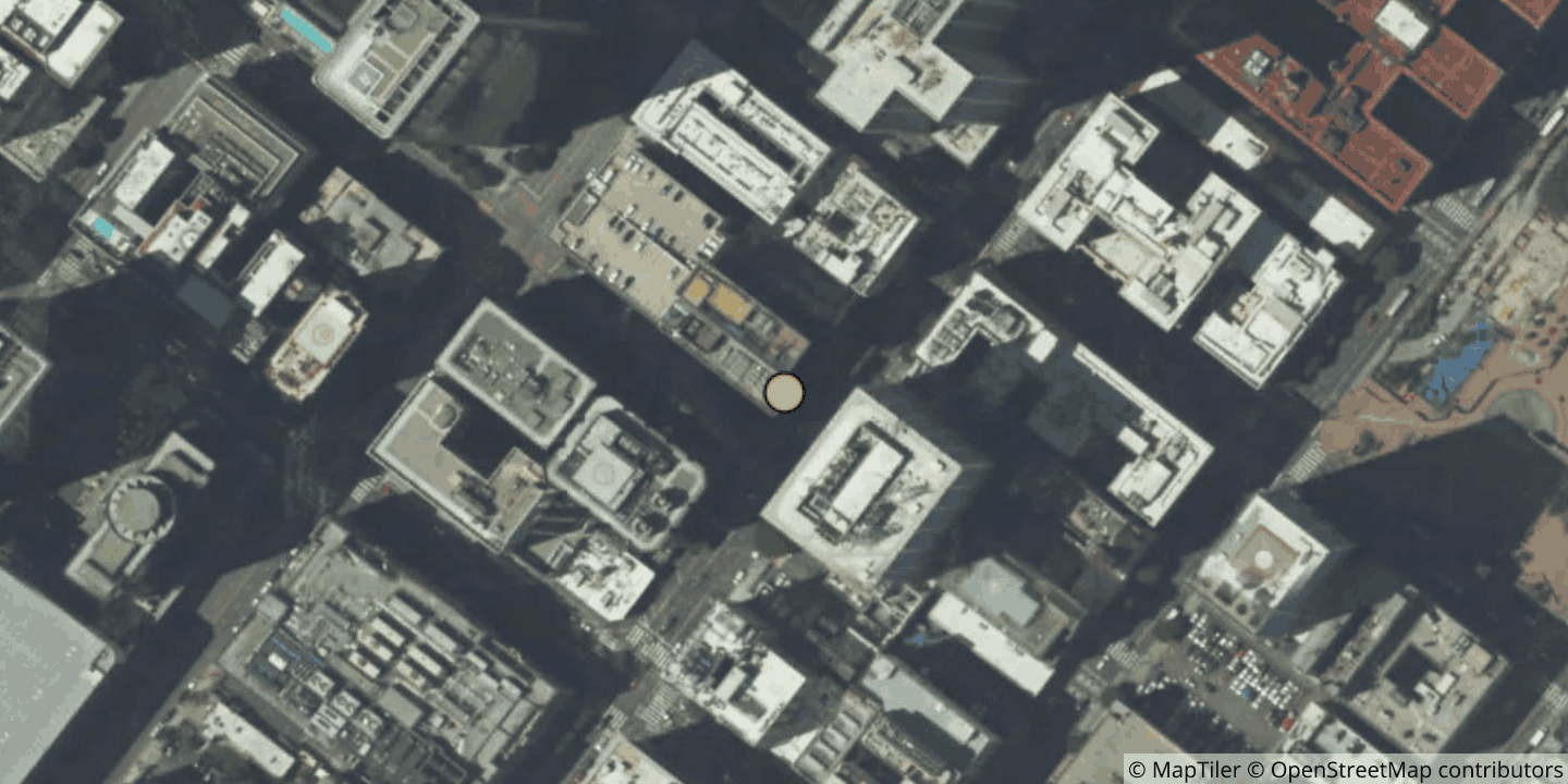 Aerial view of 611 Wilshire