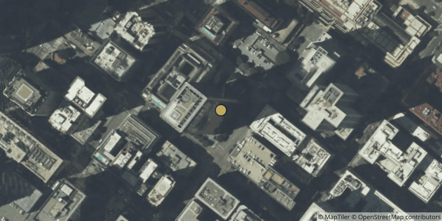 Aerial view of Aon Center