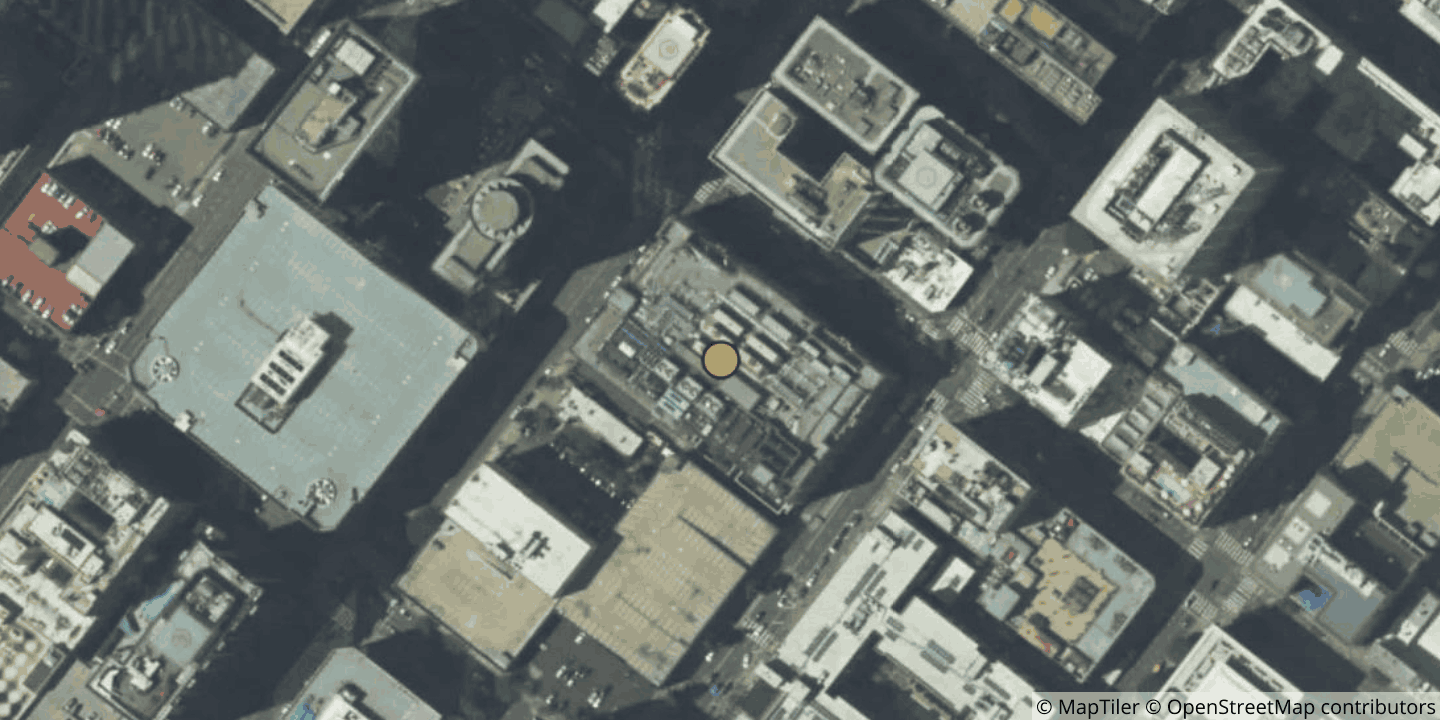 Aerial view of 600 West 7th Street (LAX10)