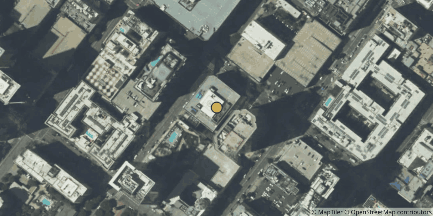 Aerial view of 800 south hope