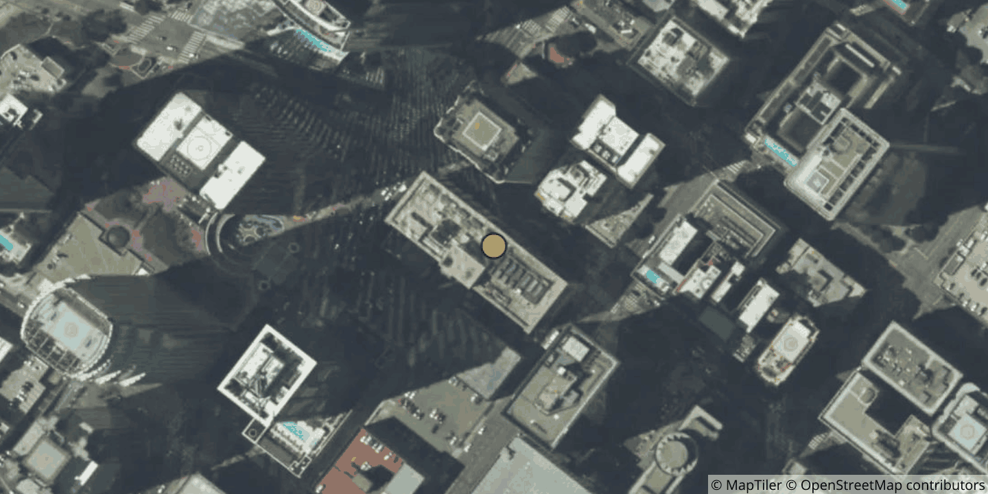 Aerial view of 818 Plaza