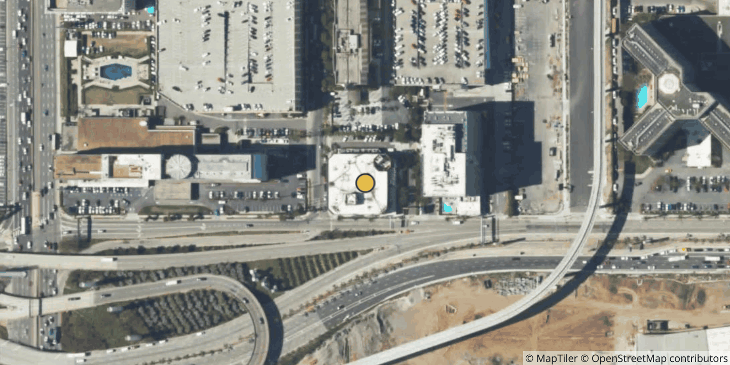 Aerial view of QuadraNet LAX