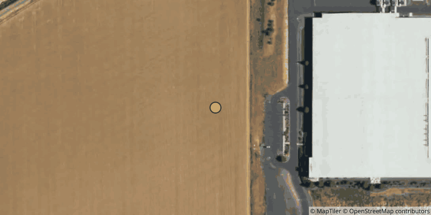 Aerial view of H5 Data Centers Quincy