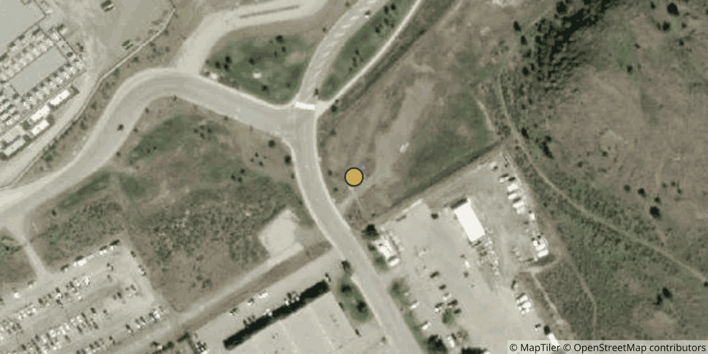 Aerial view of Bell AI Fabric Kamloops 2