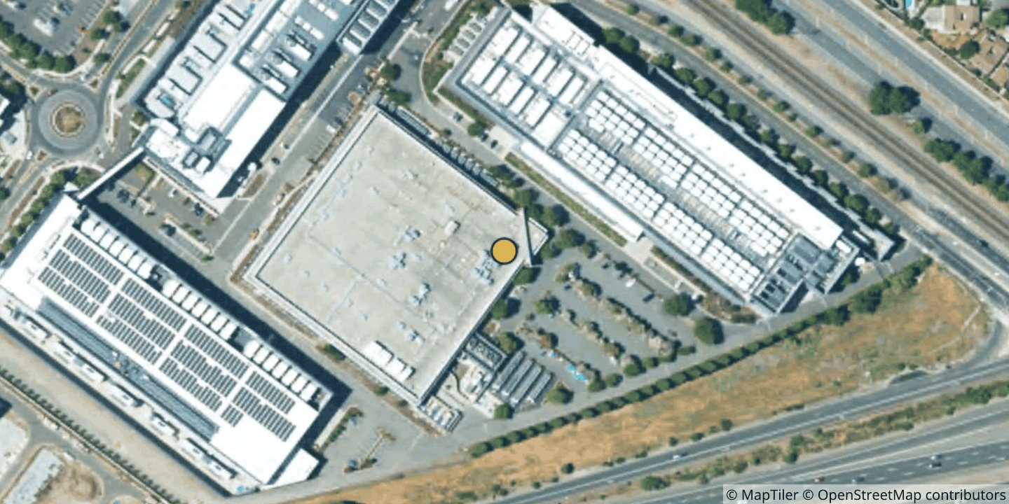 Aerial view of Synoptek - San Jose Data Center