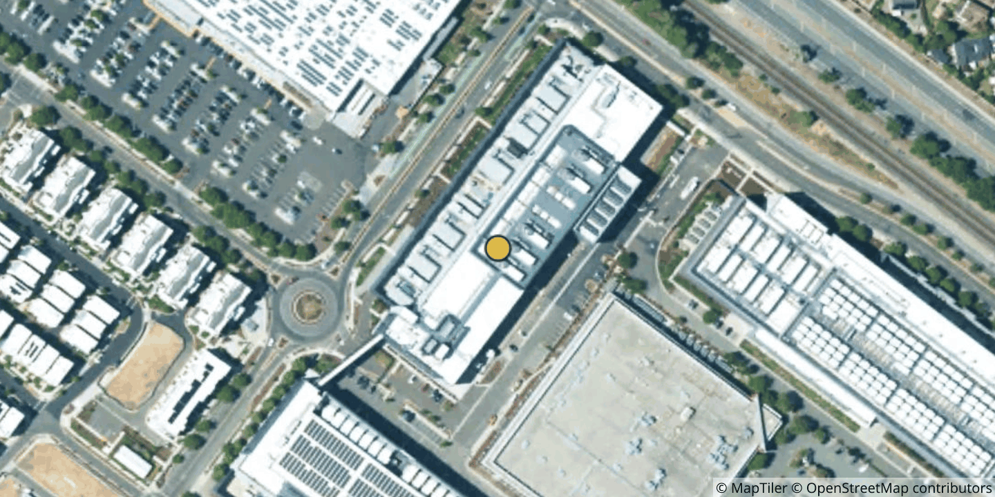 Aerial view of Equinix SV11