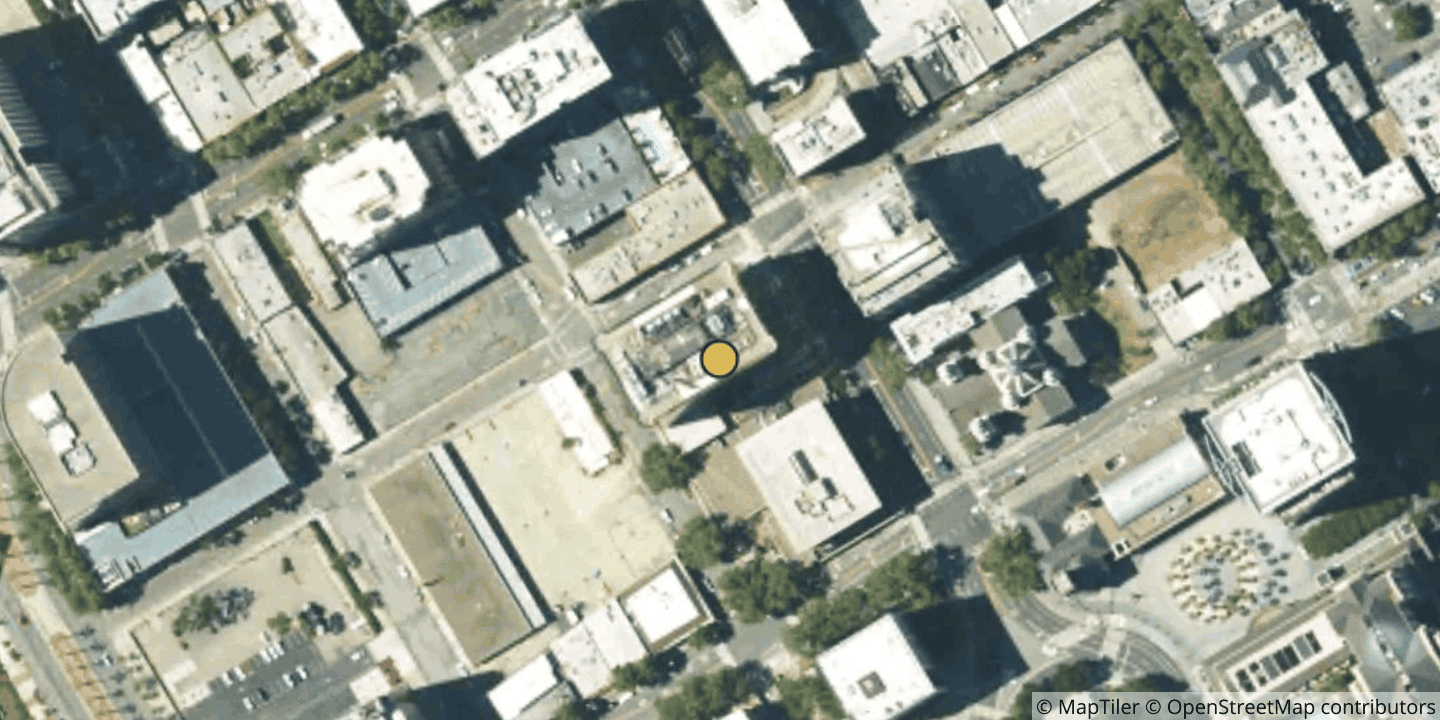 Aerial view of CoreSite - San Jose (SV1)