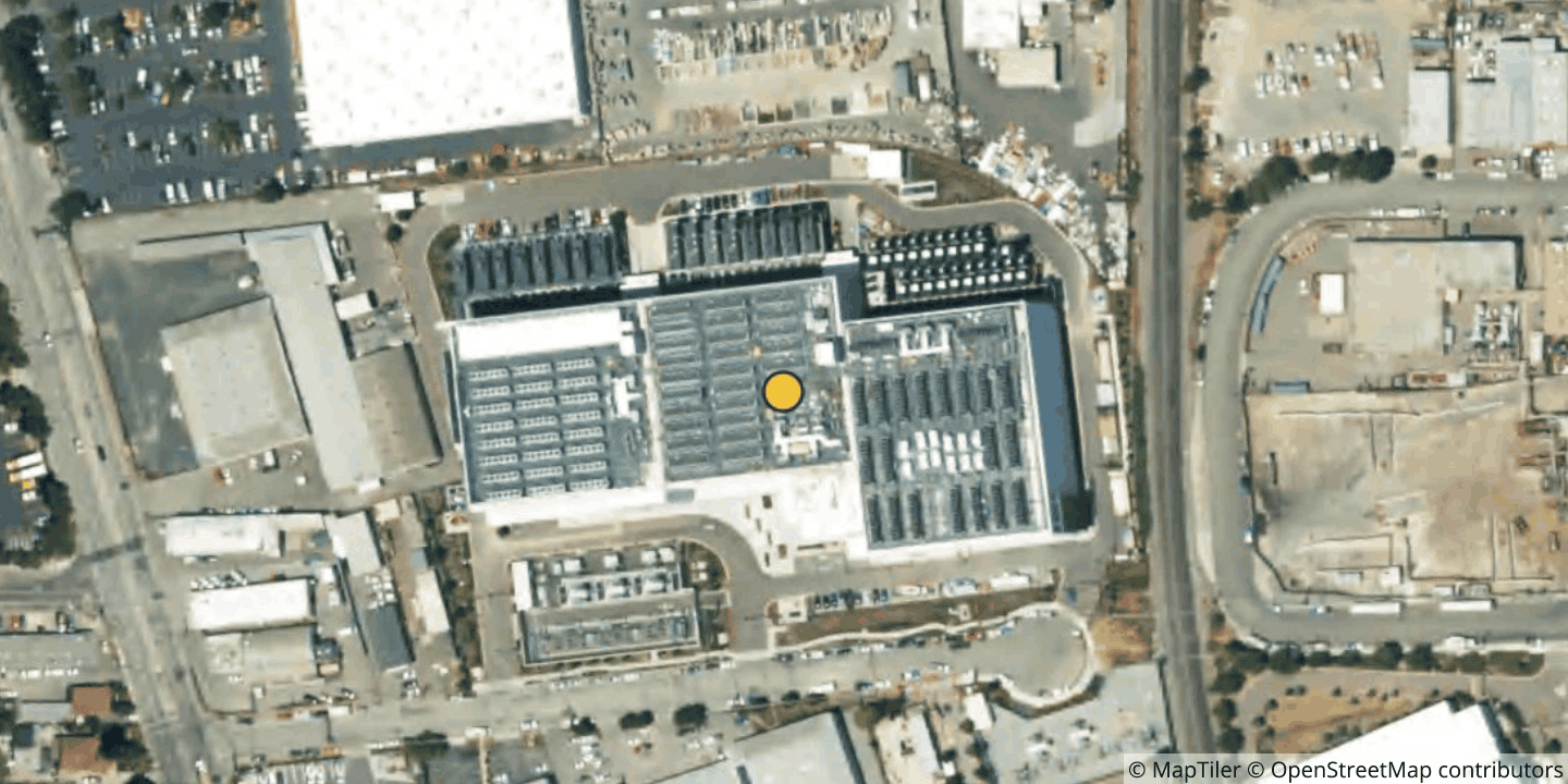 Aerial view of Vantage CA2 -Santa Clara II Campus