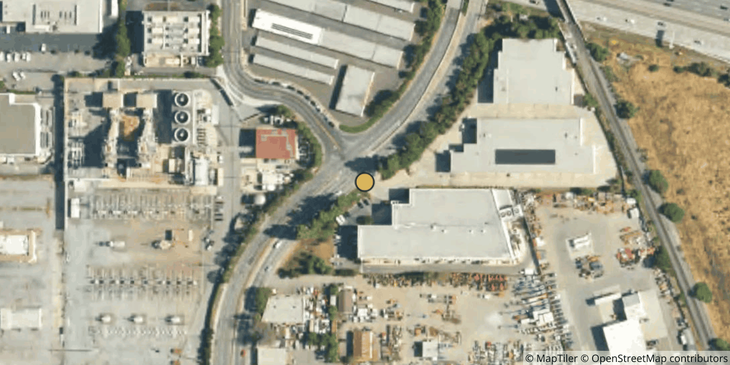 Aerial view of Digital Realty SJC (3011 Lafayette St)