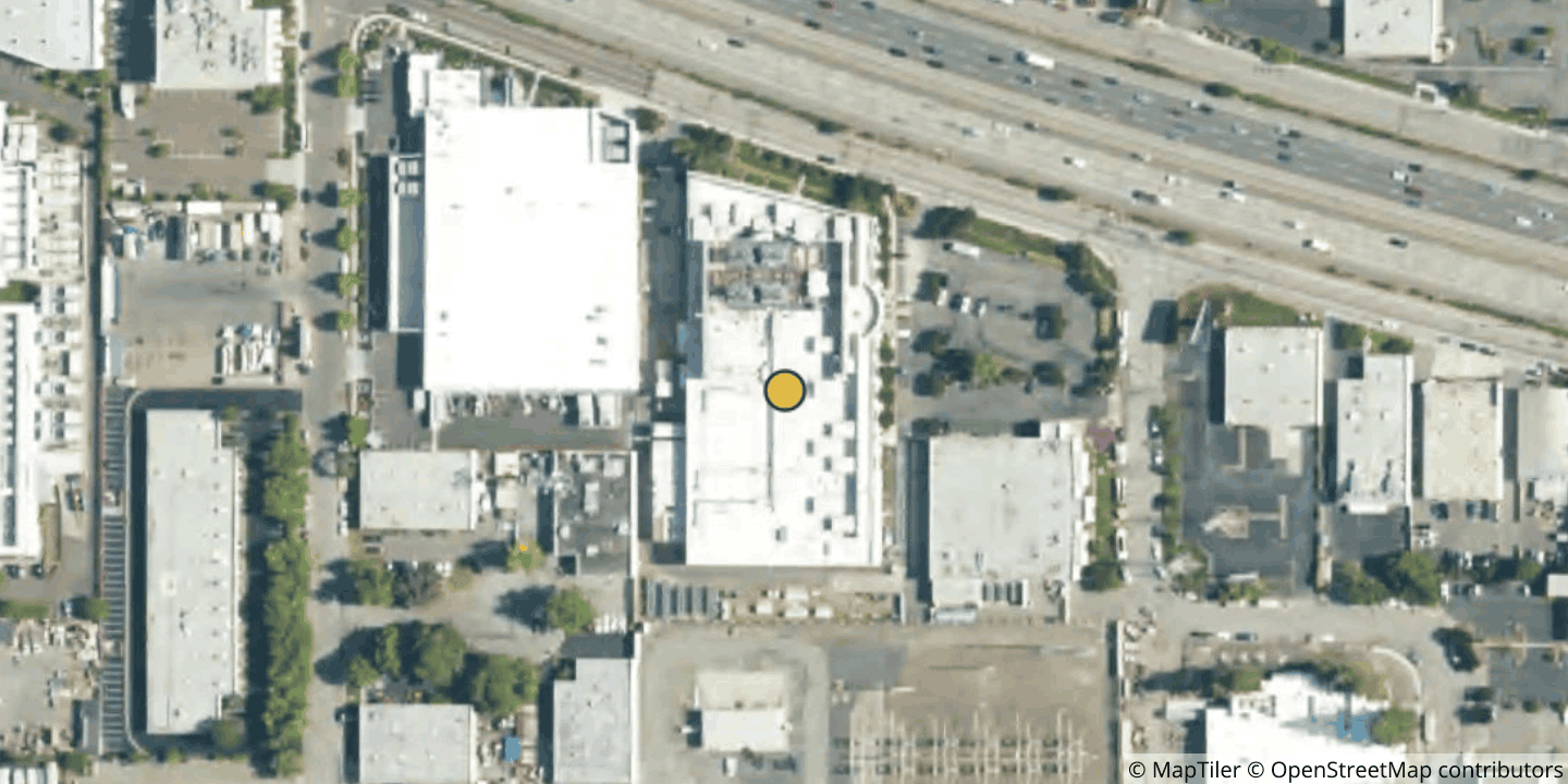 Aerial view of Equinix SV2 - Silicon Valley, Santa Clara