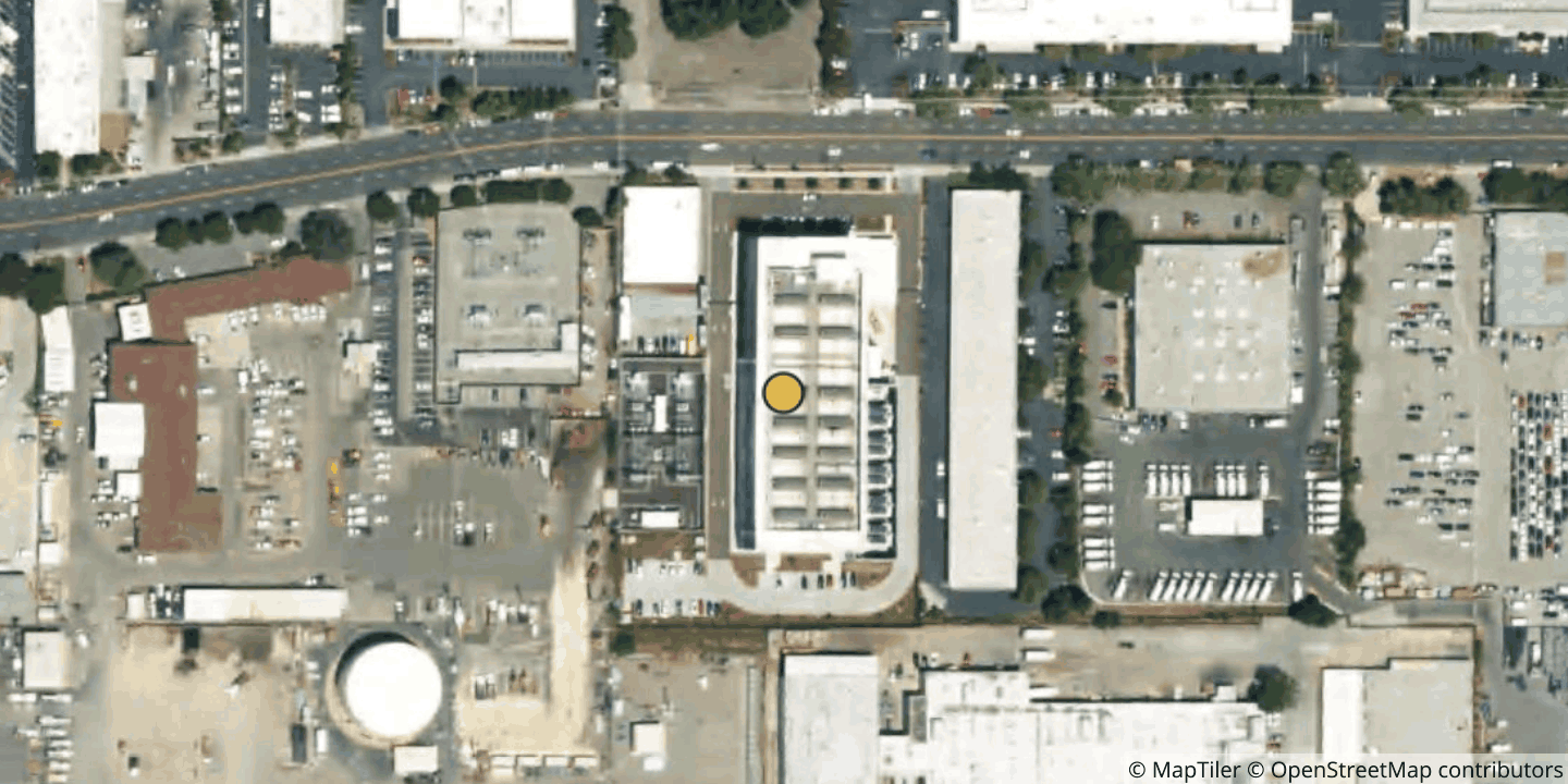 Aerial view of GDC - Silicon Valley SV1 Data Center