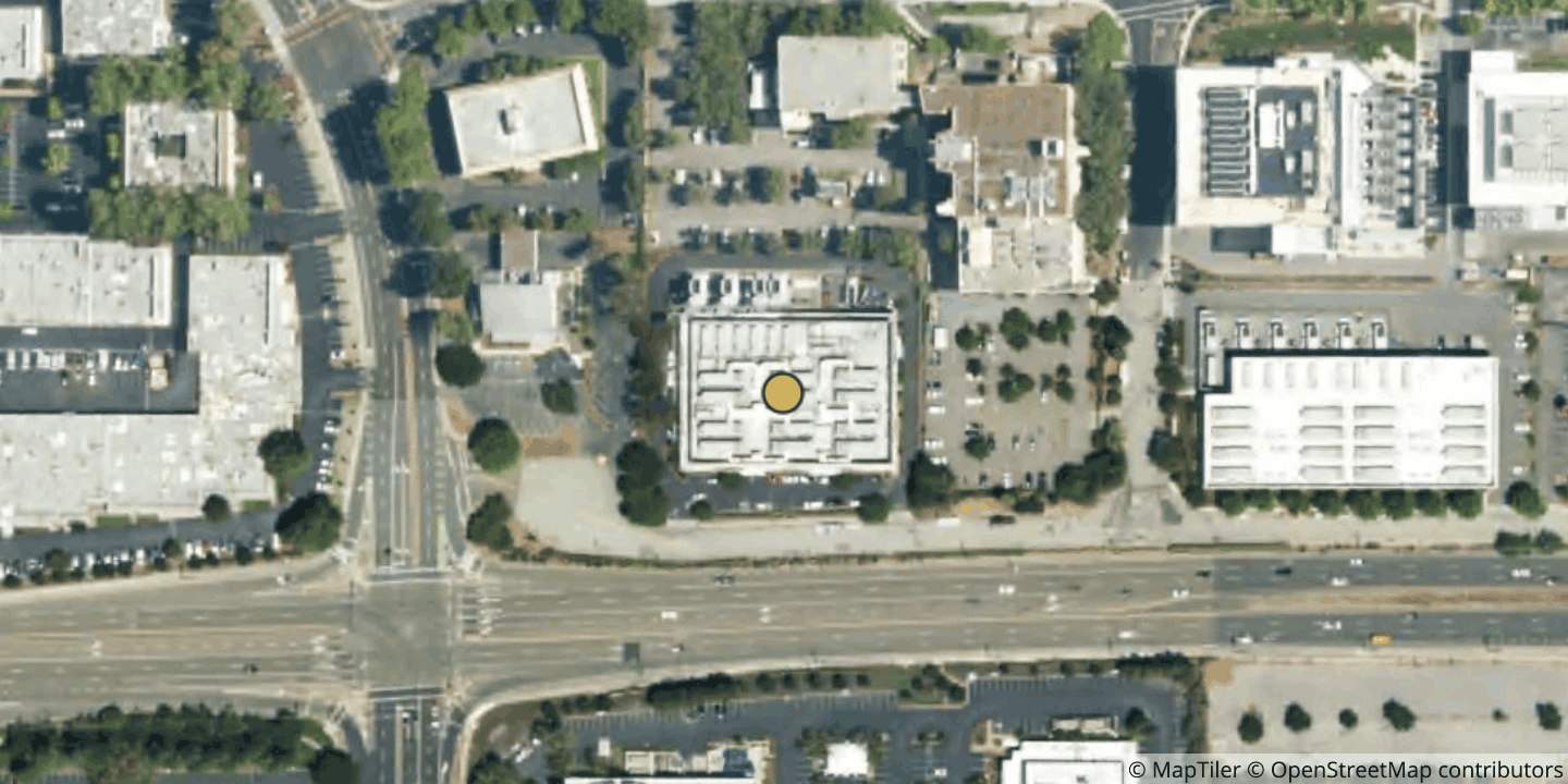 Aerial view of 1725 Comstock St (SJC29)