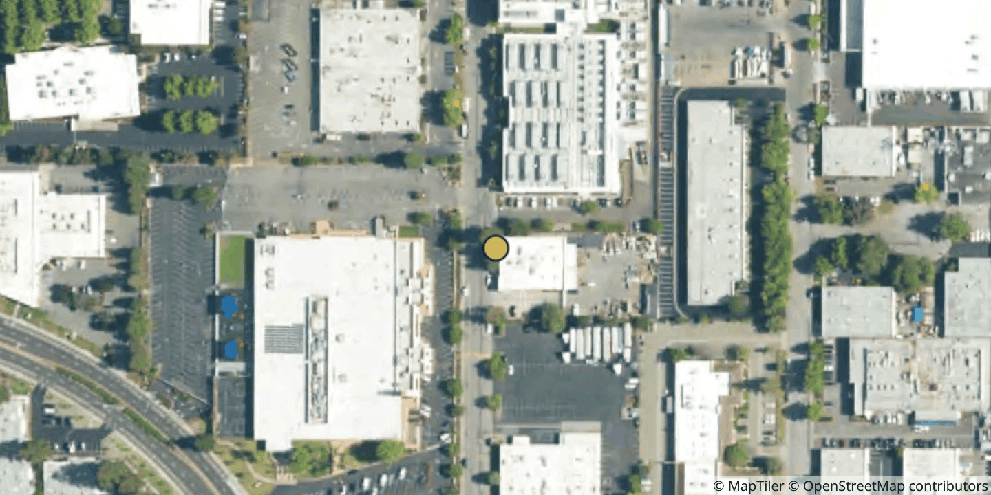 Aerial view of Digital Realty SJC (3105 Alfred St)