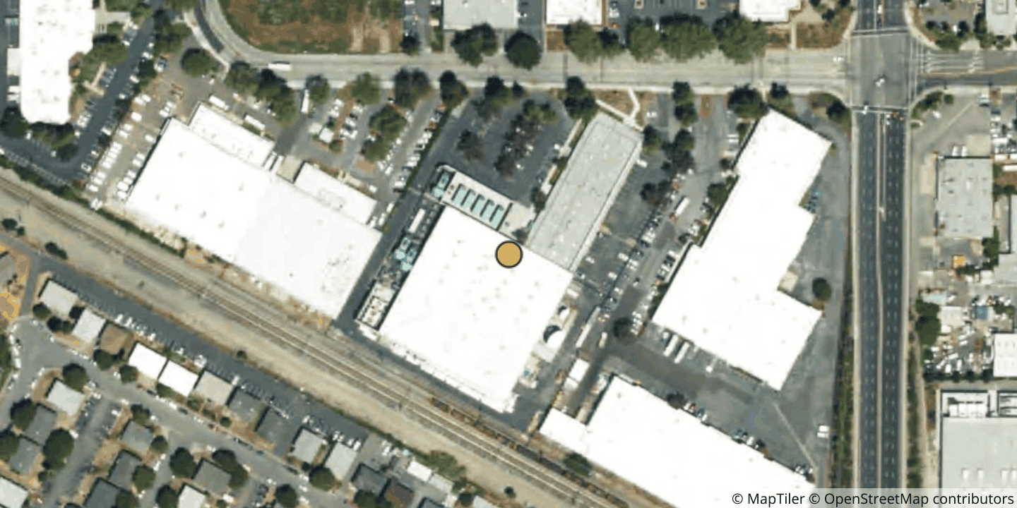 Aerial view of Cologix SV1