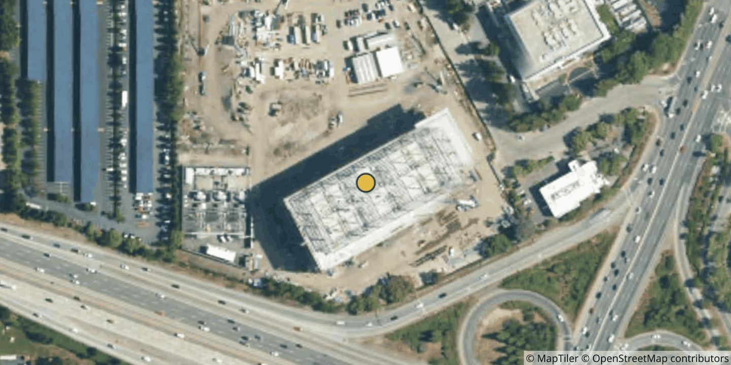 Aerial view of EdgeCore Silicon Valley SV01