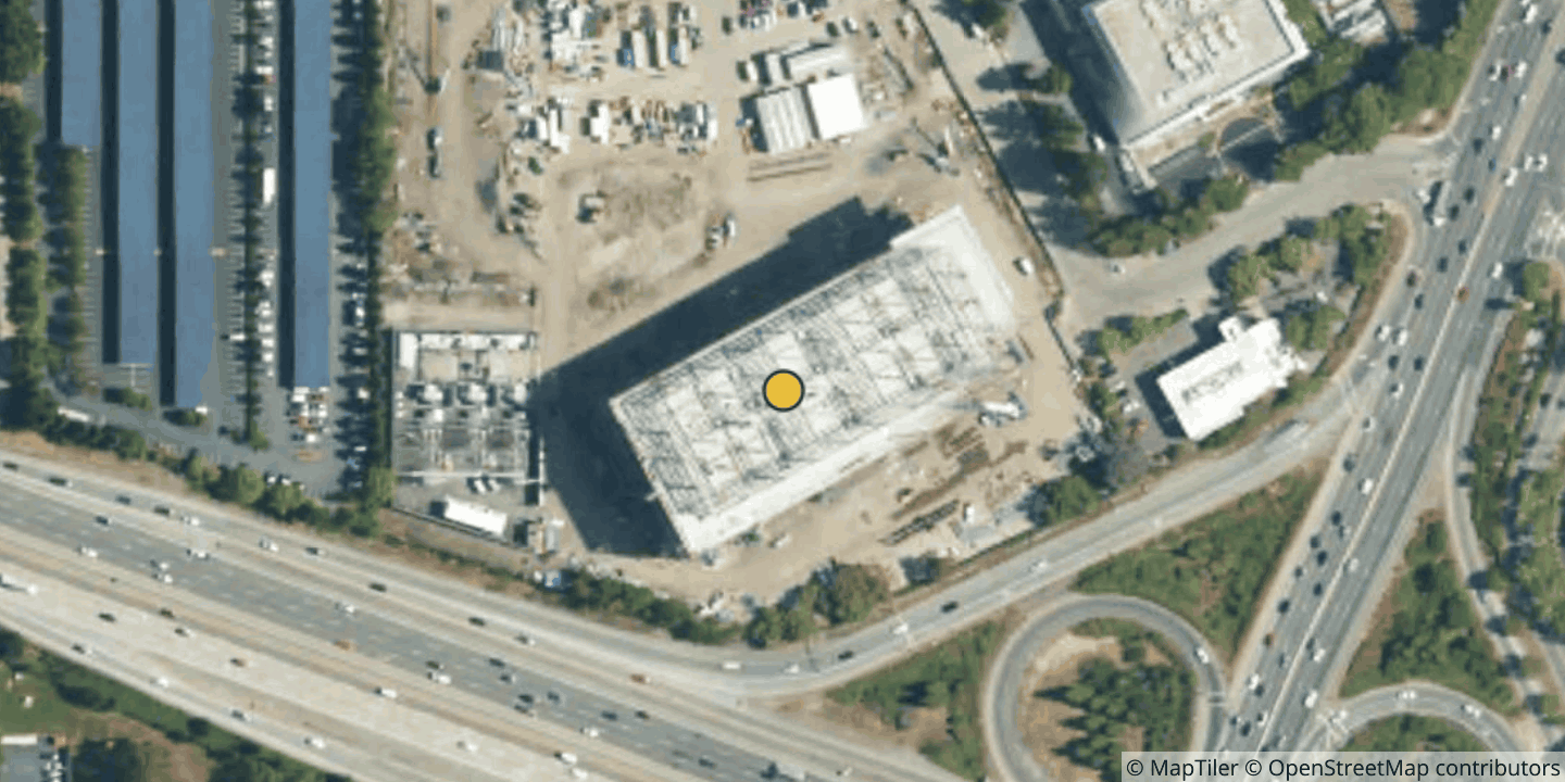 Aerial view of EdgeCore Silicon Valley Campus