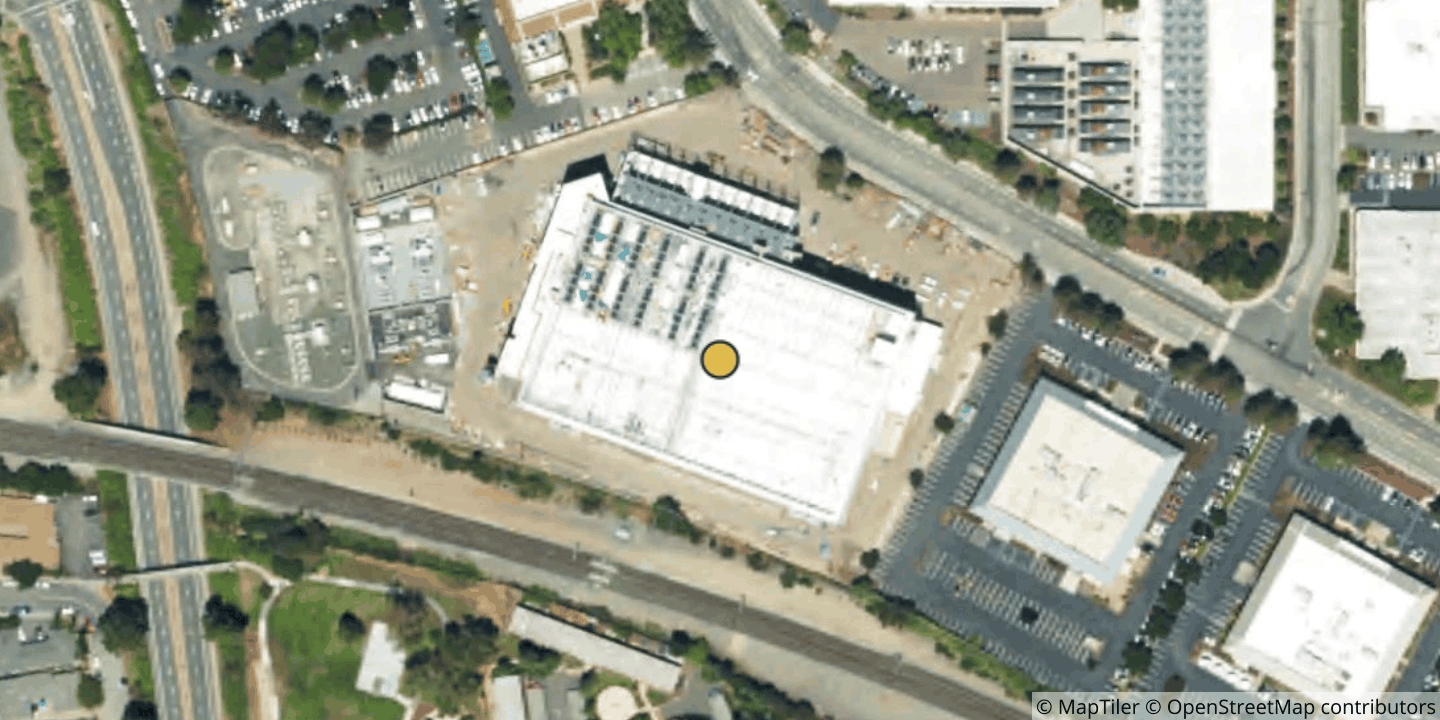 Aerial view of Vantage Santa Clara III Data Center (CA3)