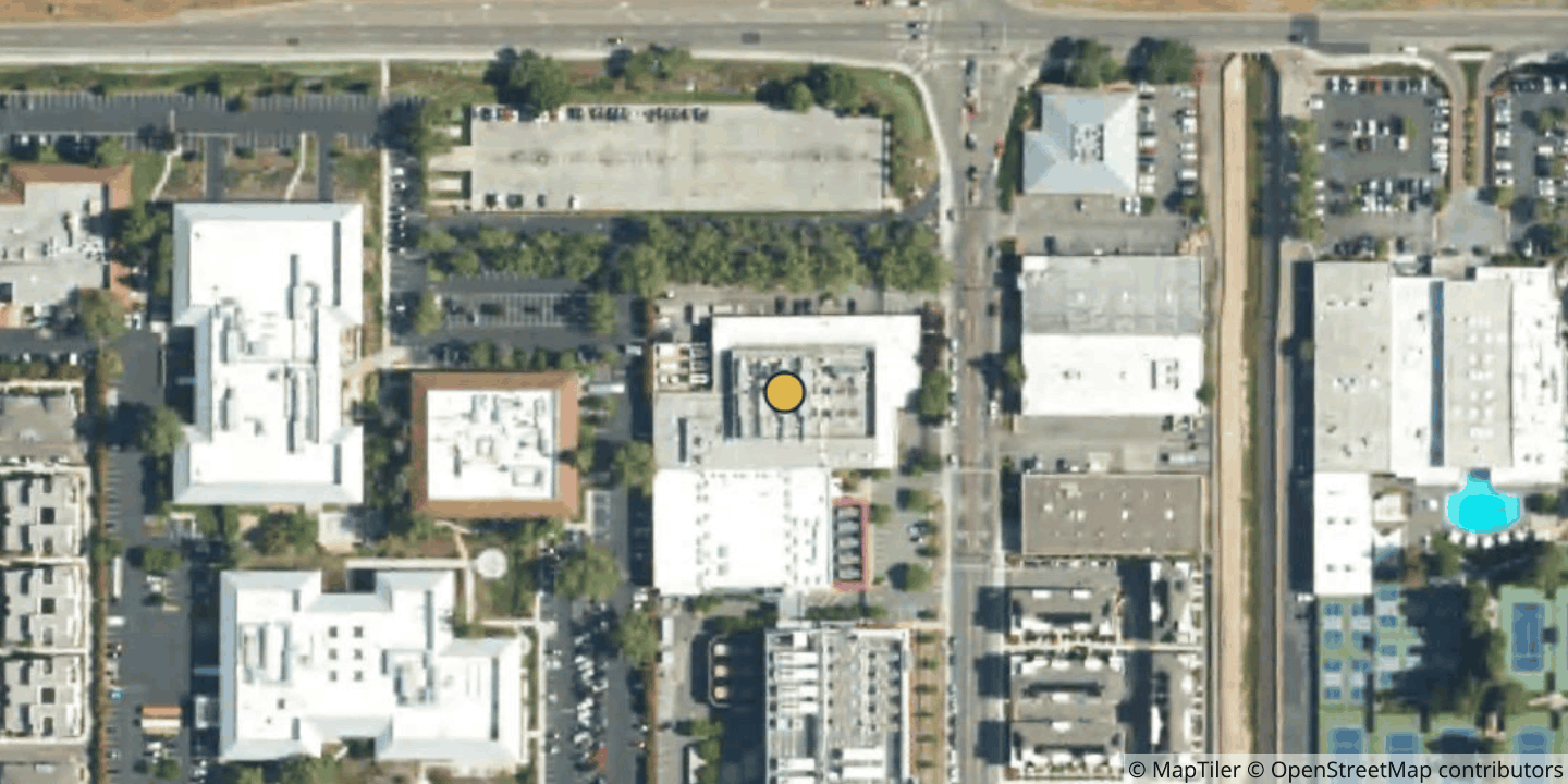 Aerial view of Equinix SV17 - Silicon Valley, Santa Clara