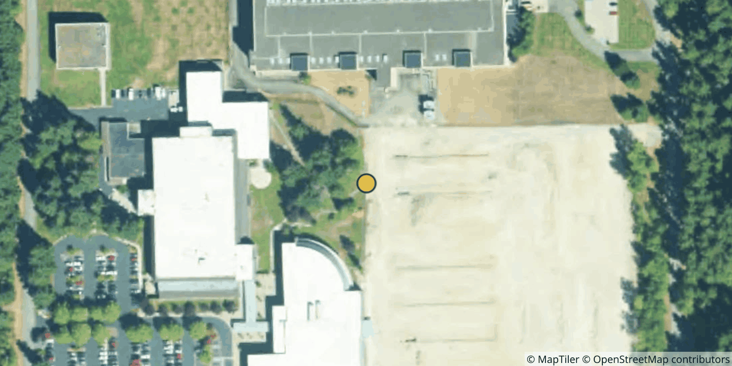 Aerial view of Centeris South Hill Campus